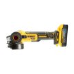 Dewalt akkus sarokcsiszoló DCG405H2T-QW 18V XR 2x5,0 Ah, TSTAK kofferben