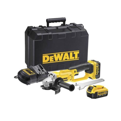 Dewalt akkus sarokcsiszoló DCG412M2-QW 18V XR 2x4,0Ah