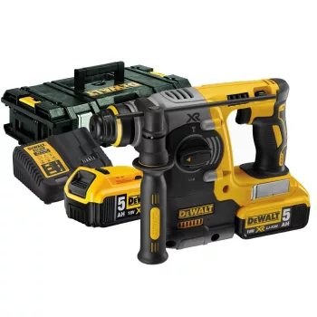   Dewalt akkus SDS-Plus fúró-vésőkalapács DCH273P2T-QW 18V 2x5,0Ah