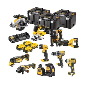   Dewalt akkus gépszett DCK1012P4T-QW 18V 4 x 5,0 Ah TSTAK kofferben