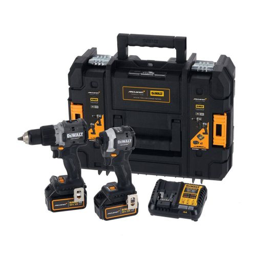 Dewalt x McLaren akkus gépszett DCK200MM2T-QW (DCD85M + DCF85M) 18V 2x4,0 Ah, TSTAK kofferben