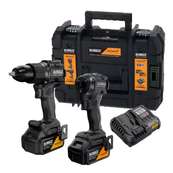   Dewalt x McLaren akkus gépszett DCK2222MP2T-QW (DCD86M + DCF86M) 18V 2x5,0 Ah, TSTAK kofferben