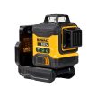 Dewalt akkus zöld vonallézer DCLE34031N-XJ 18V alapgép, TSTAK kofferben