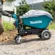 Makita akkus anyagmozgató 2x18V LXT Li-ion BL 300 Kg EL ürítés alapgép, BILLENCS felépítmény