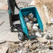 Makita akkus anyagmozgató 2x18V LXT Li-ion BL 300 Kg EL ürítés alapgép, BILLENCS felépítmény
