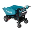 Makita akkus anyagmozgató 2x18V LXT Li-ion BL 300 Kg alapgép, BILLENCS felépítmény