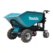 Makita akkus anyagmozgató 2x18V LXT Li-ion BL 300 Kg alapgép, BILLENCS felépítmény