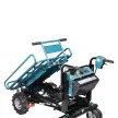 Makita akkus anyagmozgató 2x18V LXT Li-ion BL 300 Kg alapgép, RÁCS felépítmény