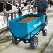 Makita akkus anyagmozgató 2x18V LXT Li-ion BL 300 Kg alapgép, TARTÁLY felépítmény