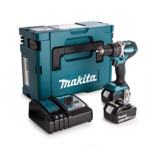 Makita akkus fúrócsavarozó DDF484RTJ 18V 2x5,0Ah