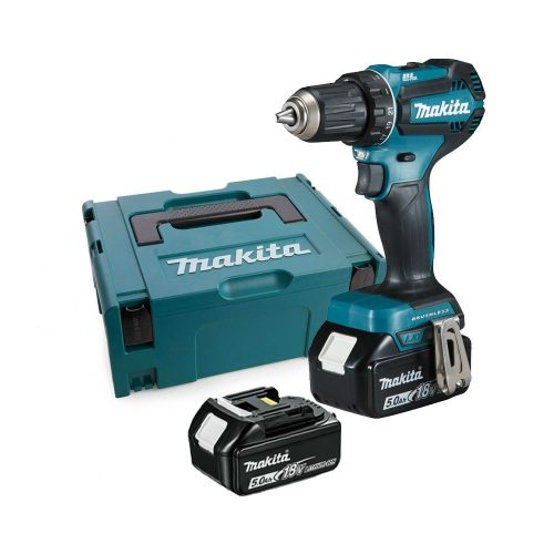 Makita akkus fúró-csavarbehajtó DDF485RTJ 18V 2x5,0Ah