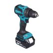 Makita akkus fúró-csavarbehajtó 18V, DDF490RFJ, 2 x 3.0 Ah Li-ion akkumulátor, töltő, MAKPAC
