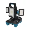 Dedra akkus műhelylámpa AC 45W 4000LM, DC 25W 2250LM 96db SMD LED 18V alapgép