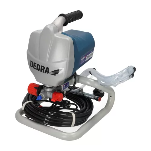 Dedra hidrodinamikus festő aggregátor 650W (légmentes), 1l/min, tömlő 7,5m, pisztoly 517
