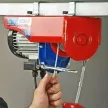Dedra elektromos csörlő 1,0kW, 6m/500kg, 12m/250kg