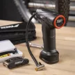 Dedra kerékpárpumpa 1500mAh-os, vezeték nélküli, 3 különböző szelep