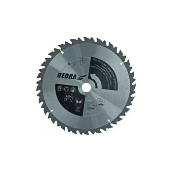   Dedra karbidlapkás körfűrészlap fához ütközővel, megerősített fogakkal 300x24x30