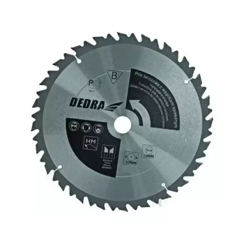   Dedra karbidlapkás körfűrészlap fához ütközővel, megerősített fogakkal 315x24x30