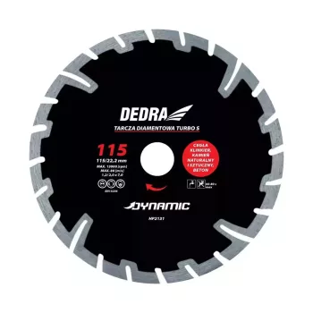 Dedra super -Segment gyémánttárcsa 125/22,2mm Dynamic