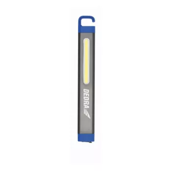 Dedra sLIM COB LED-es zseblámpa 300lm, kampó, mágnes