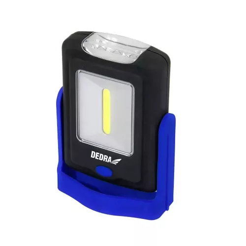 Dedra elemes zseblámpa 1W COB LED + 3LED 