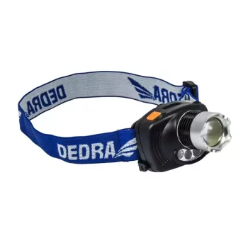   Dedra fejlámpa 3W CREE LED, fókuszálható, infravörös, 3 db AAA elemmel