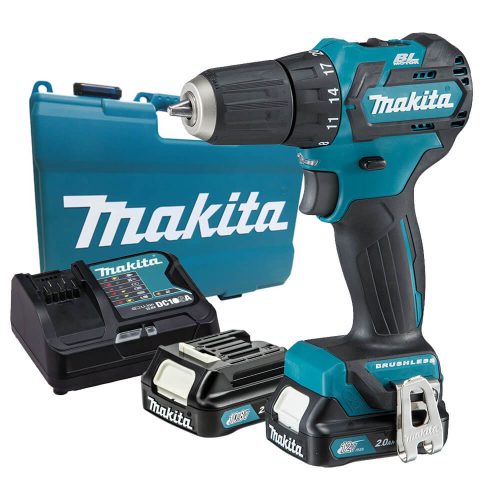 Makita akkus fúrócsavarozó DF332DSAE BL 10,8V 2x2,0Ah