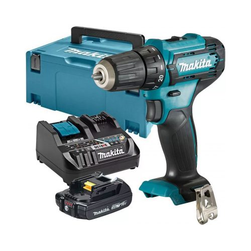 Makita akkus fúrócsavarozó DF333DNX, 12V CXT Li-Ion, 1x2,0Ah