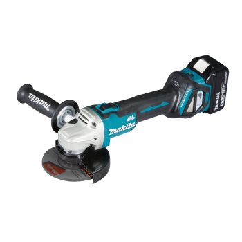   Makita akkus sarokcsiszoló DGA511RTJ LXT Li-ion BL 18V 2x5,0 Ah