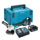 Makita akkus sarokcsiszoló DGA513RTJ LXT Li-ion BL 18V 2x5,0 Ah