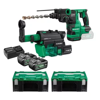   Hikoki akkus SDS-Plus fúrókalapács DH1826DC-WUZ 18V 2x5,0Ah