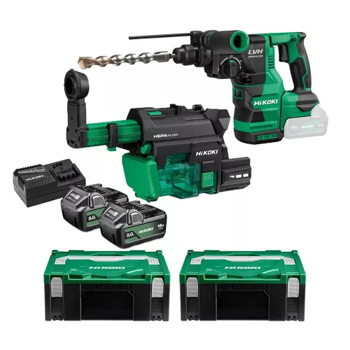 Hikoki akkus SDS-Plus fúrókalapács DH1826DC-WUZ 18V 2x5,0Ah