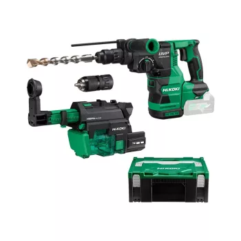   Hikoki akkus fúrókalapács DH3628DC-W3Z MultiVolt 36V SDS+, alapgép