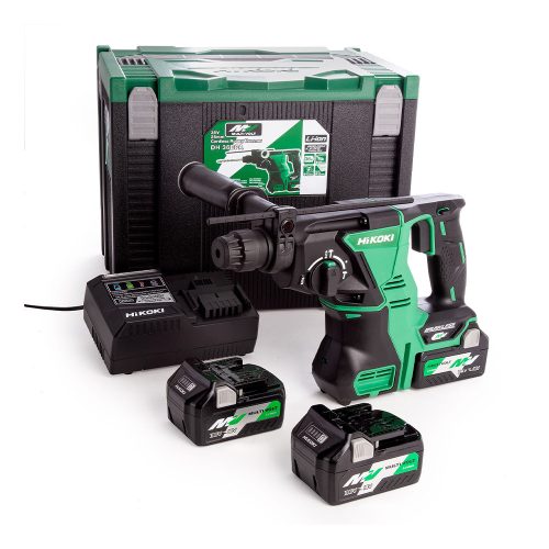 Hikoki akkus SDS Plus fúró-vésőkalapács DH36DPA-4AH MV 36V 2x4,0Ah