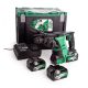 Hikoki akkus SDS Plus fúró-vésőkalapács DH36DPA-4AH MV 36V 2x4,0Ah