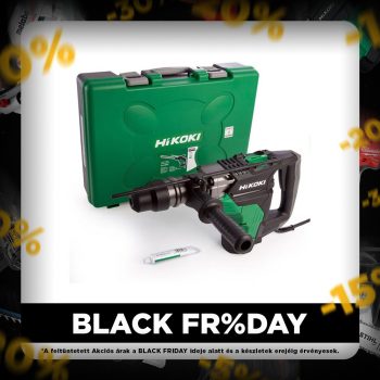 Hikoki SDS-Max fúró-vésőkalapács DH40MC 1100W, 10,5J