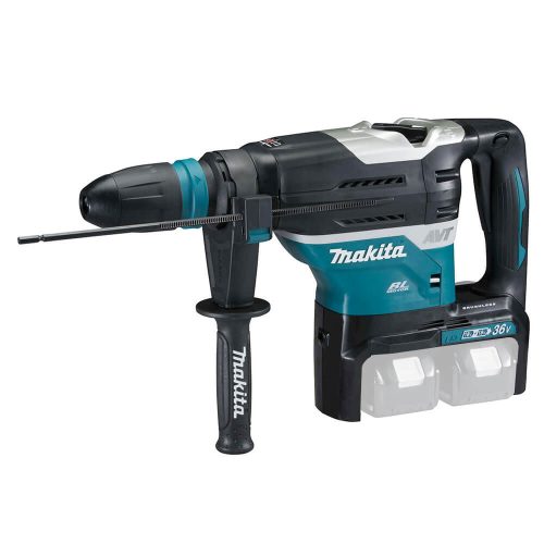 Makita akkus SDS-Max fúró-vésokalapács DHR400ZKU 2x18V alapgép