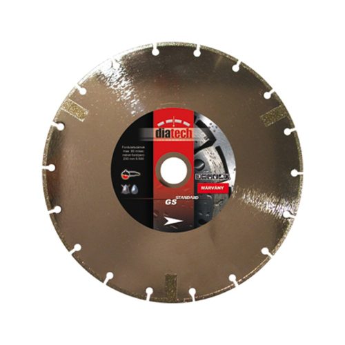 Diatech Galván gyémánt vágótárcsa márvány, műanyag 230x22,2x4mm