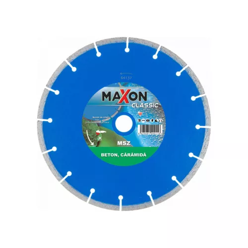 Diatech Maxon Szegmens Classic gyémánt vágótárcsa beton/uni 180x7x22,23mm