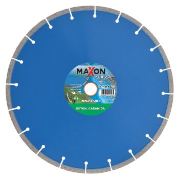   Diatech Maxon szegmenses gyémánt vágótárcsa 350x30/25,4x7mm