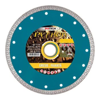   Diatech Python turbó gyémánt vágótárcsa 230x30/25,4x10mm