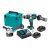 Makita akkus gépszett DLX2430TJ (DDF486+DGA504) 18V 2x5,0Ah