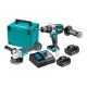 Makita akkus gépszett DLX2430TJ (DDF486+DGA504) 18V 2x5,0Ah