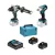 Makita akkus gépszett 18V LTX Li-ion BL DDF492Z+DTW300Z+2x5,0Ah, MakPac 3