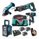 Makita akkus gépszett DLX4155TX1 18V 2x5,0Ah