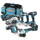 Makita akkus gépszett 18V DLX6092T 2x5,0Ah