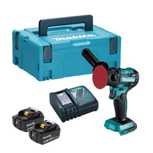 Makita akkus polírozó gép DPV300RTJ 18V 2x5,0Ah