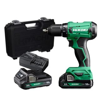   Hikoki  akkus fúrócsavarozó DS18DA-2,0AH, 18V, 2x2,0Ah, Kofferben