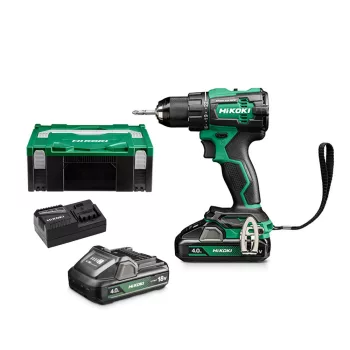 Hikoki akkus fúró-csavarozó DS18DE-WHZ 18V 2x4,0Ah