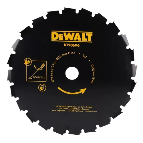 Dewalt DT20696-QZ bozótvágó lap 24T